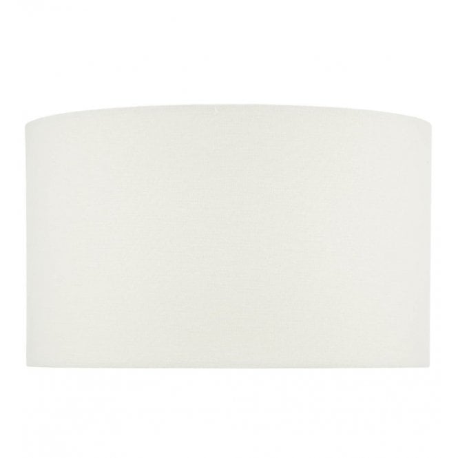 WHITE Linen Table Lamp Shade For 21 x 37cm