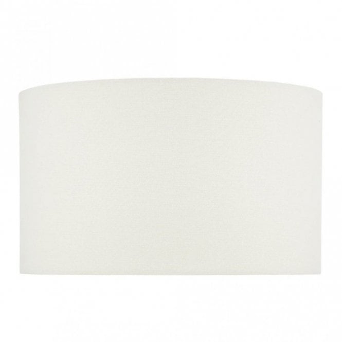 WHITE Linen Table Lamp Shade For 21 x 37cm