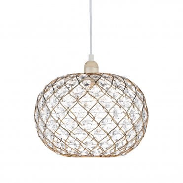 Ceiling Shade Gold Small