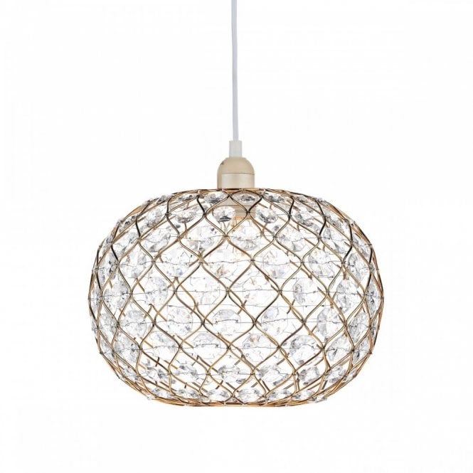 WISE Juanita Ceiling Shade Gold Small