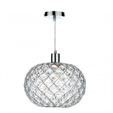 Ceiling Shade Polished Chrome