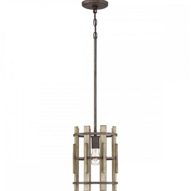 WOOD Hollow Mini Hanging Ceiling Pendant Light in Wood