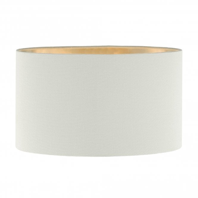 WYATT Ivory Linen Drum Shade 31cm
