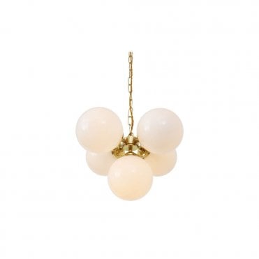 YAOUNDE - Chandelier In Polished Brass