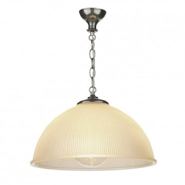 YEATS - 1 Light Large Ceiling Pendant Pewter