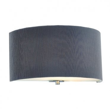 Grey Semicircular Wall Light