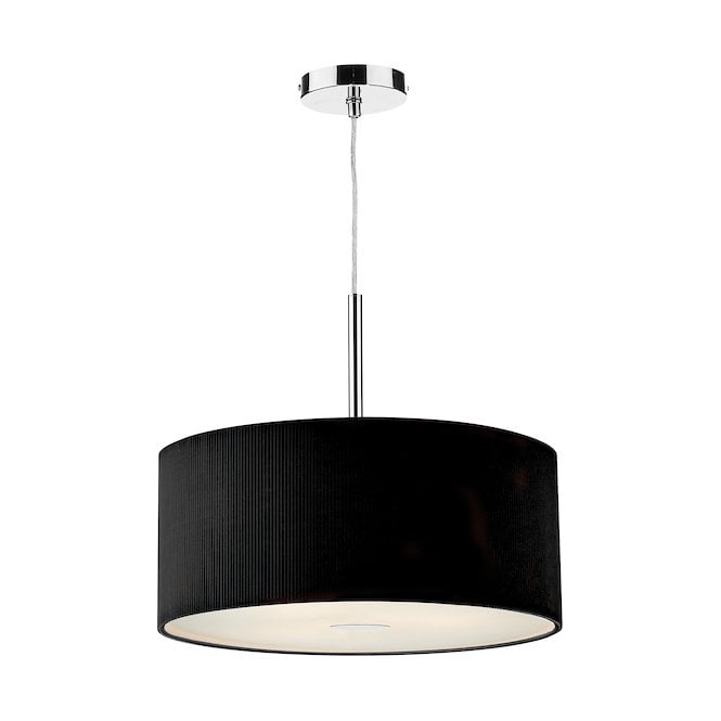 ZARAGOZA - Medium Black Ceiling Pendant Shade (60Cms)