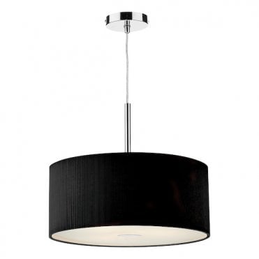 Medium Black Ceiling Pendant Shade (60Cms)