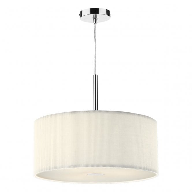 ZARAGOZA - Medium Cream Ceiling Pendant Light Shade (60Cms)