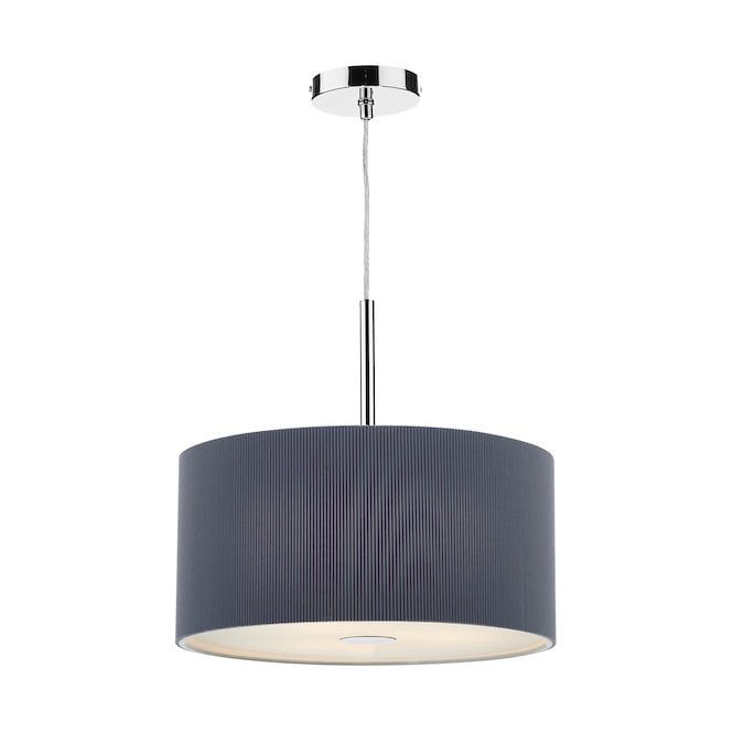 ZARAGOZA - Small 3 Light Grey Ceiling Pendant (40Cms)