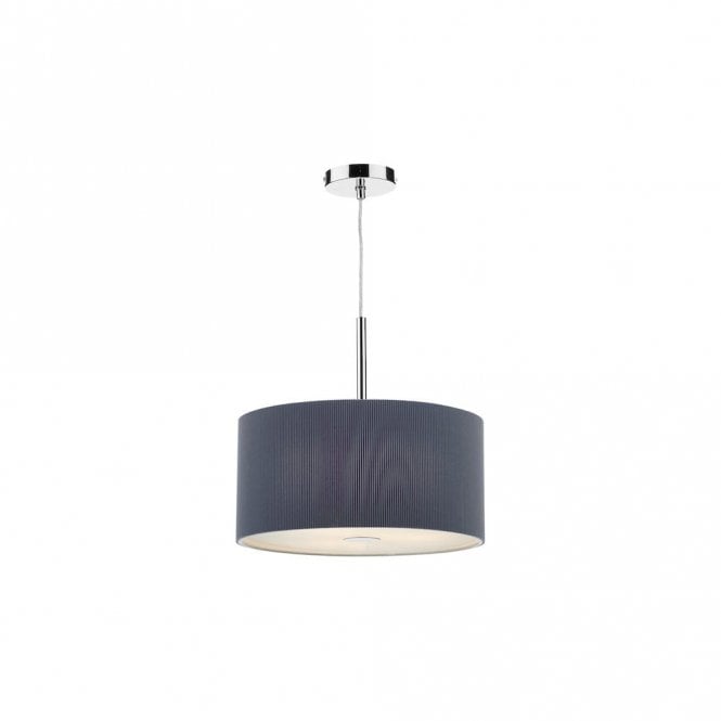 ZARAGOZA - Small 3 Light Grey Ceiling Pendant (40Cms)