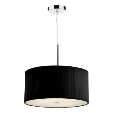 Small Black Ceiling Shade For High Ceilings (40Cms)