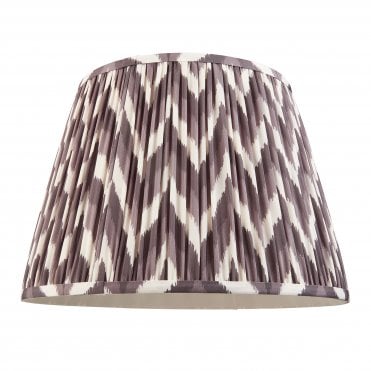 grey zigzag pattern lampshade