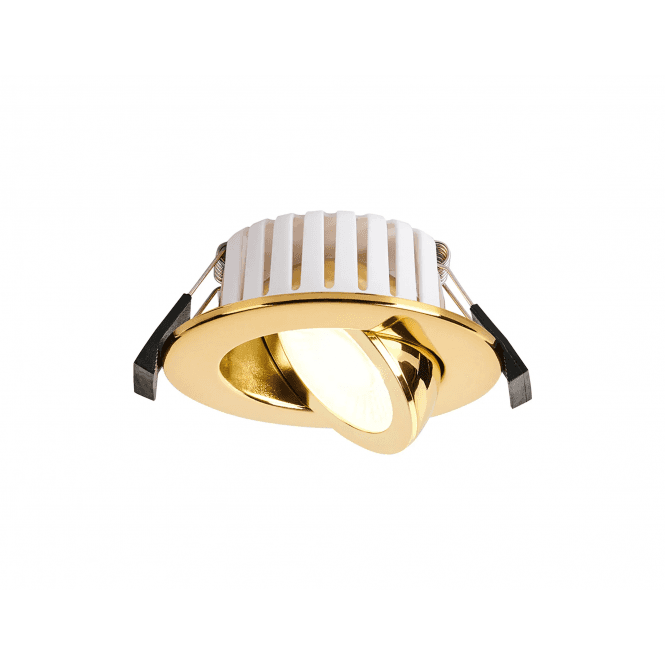 Zuri Adjustable Downlight Brass