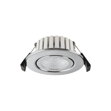 adjustable chrome recessed downlight